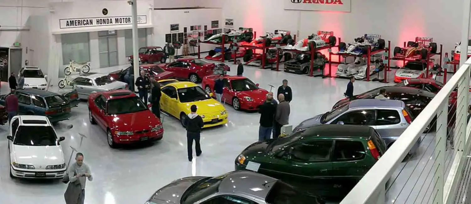Honda Motor's "Secret" Collection Hall in Torrance holding Open House